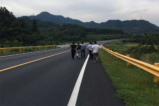 黃山市G205山深線路面大中修工程建成通車